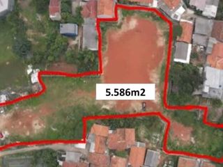 Tanah Komersial Industri Pergudangan Cipondoh Tangerang Luas 5586m