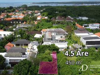 FREEHOLD LAND 450 SQUARE METERS IN PRIME LOCATION NEAR MERTASARI BEACH