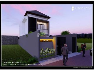 rumah mewah di soba ( solo baru ) free desain bisa kpr