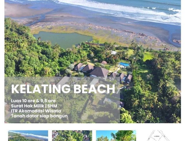 Tanah Pantai Kelating 400 meter menuju Pantai | Lamudi.co.id