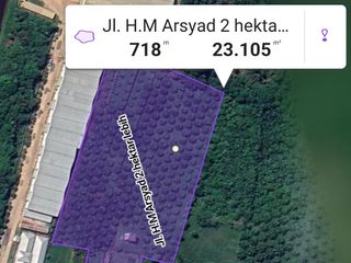 Dekat Pelabuhan Pelindo Rumah, toko, gudang, G. Walet Jl. H.M arsyad 2.2 hektar SHM (Ahmad Dody)