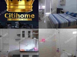 menyewakan apartemen educity 1br bulanan bycitihome