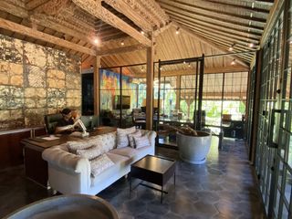 Leasehold - Exquisite Teak Joglo Office with Premium Finishes & Scenic