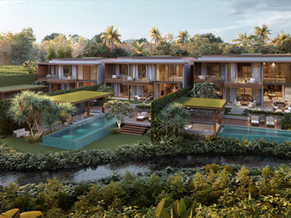 Villa for Sale  Freehold - A Luxurious Sanctuary Embraced by Nature's Serenity in the Heart of Canggu, Bali