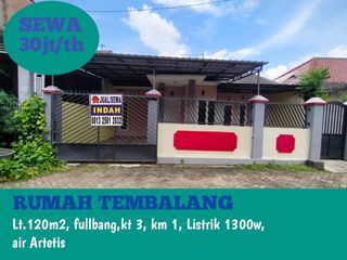 Disewakan rumah 3 kamar tidur di Tembalang