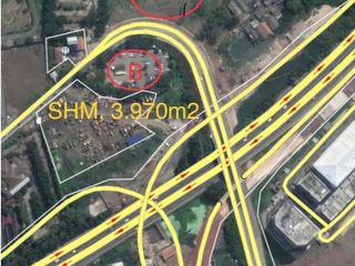 Dijual 2 kavling/Tanah di Jl. Husein Sastranegara, Tangerang