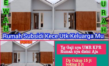 Graha Paku Alam Indah Rumah Subsidi Modern dan Ready di Paku Haji Sepatan.