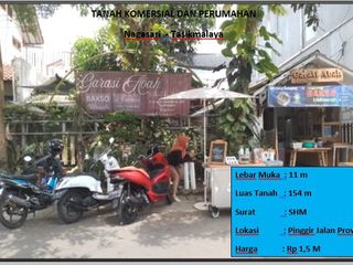 Tanah komersial dan perumahan