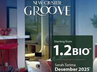 GROOVE At Fortune Graha Raya Rumah 2 Lantai  Harga 1,2M