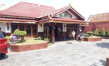 Rumah Etnik Jawa Murah Cocok Homestay Lokasi Dekat Kraton