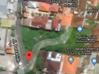 Dijual tanah pinggir jalan bypass pesanggaran benoa