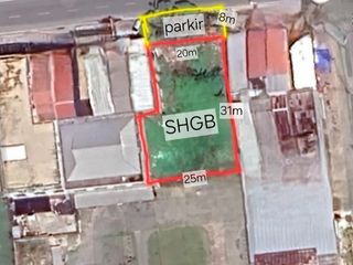 Tanah Strategis Poros Jalan Sudirman Dekat Pantai Kemala dan Hotel