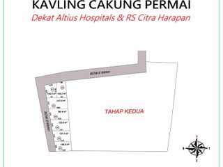 Tanah Kavling Dekat Transera Waterpark Investasi untung 30% Pertahun