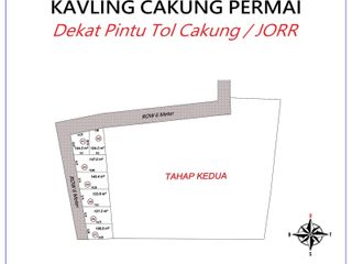 Tanah Kavling Dekat JGC Investasi untung 30% Pertahun