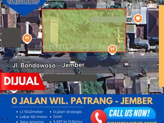 LAHAN PINGGIR JALAN JALUR BONDOWOSO JEMBER