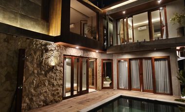 VILLA FULL FURNISHED VIEW SAWAH DAN LAUT PANTAI CEMAGI BALI