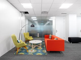 Simply walk in and get to work in professional workspace in Spaces Sinocan Corporate Center