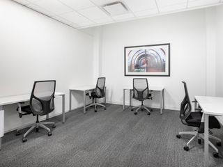 A reserved place to work at Spaces The Stiles Enterprise Plaza