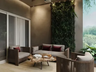 Sea View 2 Br apartment near Bingin Beach 80 years Leashold!