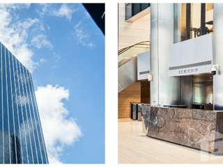 BARE office spaces on the 42nd floor
