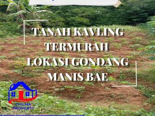 TERMURAH! Tanah Dijual Lokasi Gondang Manis Cocok Untuk Investasi