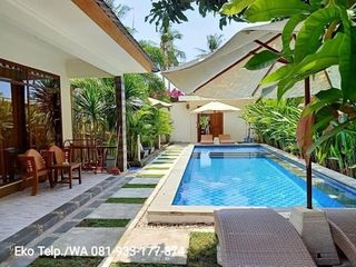 Dijual Murah Villa dekat Pantai di Gili Air Lombok