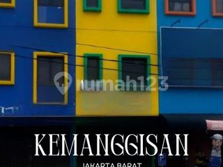Dijual Ruko 3 Lantai di Kemanggisan Lokasi Strategis