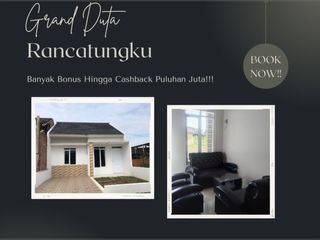 perumahan grand duta rancatungku, lokasi anti banjir, free shm