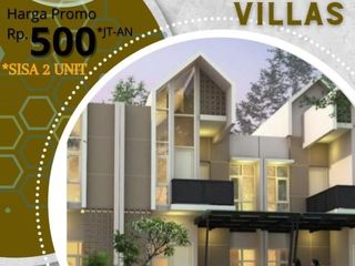 Rumah Modern Bernuansa Eropa Hanya 500 Jutaan 2 Sisa 2 Unit