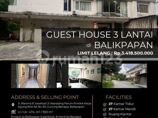 Gusst House 3 Lantai Bagus di Balikpapan