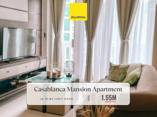 DIJUAL HARGA NJOP! Apartment Mewah Casablanca Mansion Full Furnished Include Kitchen & Electronics, selangkah dari Mall Kota Kasablanka