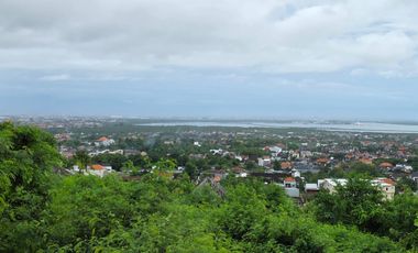 Dijual Tanah Langka dengan Unblocked View Airport, Ocean, City, Mountain & Toll Road - Jimbaran
