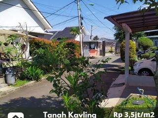tanah kavling siap bangun di komplek cluster perumahan