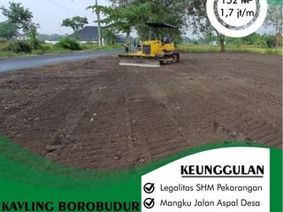 Kawasan Wisata Borobudur Magelang Tanah Kapling SHM