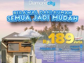 Paling Modern, WA 0823-3511-----, Rumah Modern Di Sidoarjo Di Bawah 200 Juta, Diamond City Juanda 1