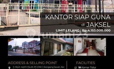 Kantor Siap Guna Ada 18 Kamar Multi Fungsi