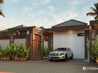 VILLA MODERN TENGAH SAWAH DEKAT CANGGU