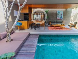 Beautiful Villa Montly for Rent with 2 Bedrooms in Kayu Tulang, Canggu. Only 3 minutes to Pepito Market Eco Beach.