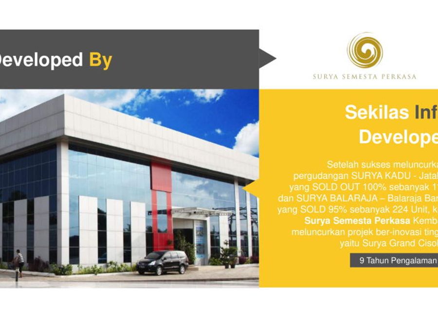 Rudang Murah Strategis di Surya Grand Cisoka | Lamudi.co.id
