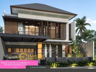 rumah cluster dua lantai bebas desain rumah di seputaran srikandi