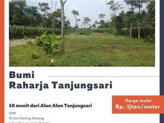 Dekat Alun alun Tanjungsari Kavling Perumahan SHM 1jt-an/m