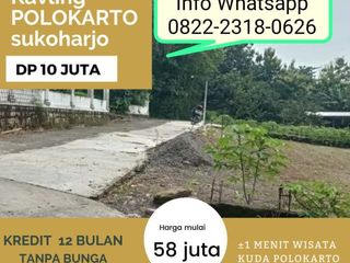 Tanah Polokarto Sukoharjo Tanah Murah Sukoharjo Kavling Polokarto soloo