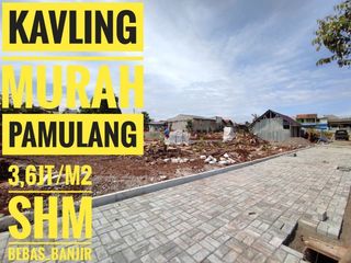Tanah murah di pd benda pamulang
