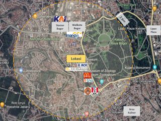 Tanah Kavling Strategis Raya Gereja Paledang Bogor Dekat Kebun Raya