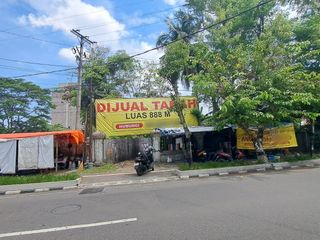 Tanah Premium 888 Meter Persegi di Jalan Ipda Tut Harsono (Timoho) Lokasi strategis  Dekat Hotel