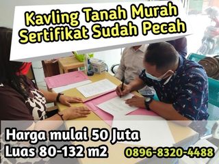 Tanah Kavling Murah di Ngadirojo Wonogiri
