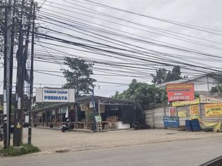 Disewakan Kavling Komersil Serbaguna di Jl Raya Puspitek Pamulang Sebelah Taman Jajan