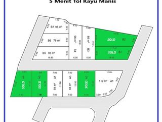 Lahan Murah 1 Jt-an Dekat Exit Tol Kayumanis