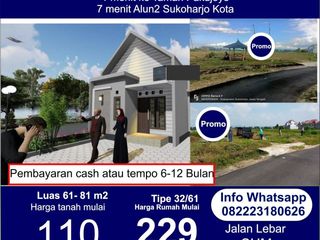 Kavling sukoharjo tanah sukoharjo rumah sukoharjo tanah gayam sukoharjo