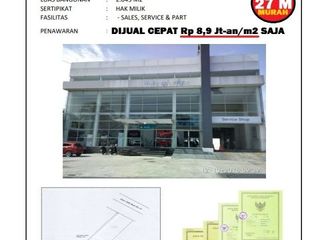 Jual Gedung Ex Showroom PALANGKARAYA Lok Tengah Kota